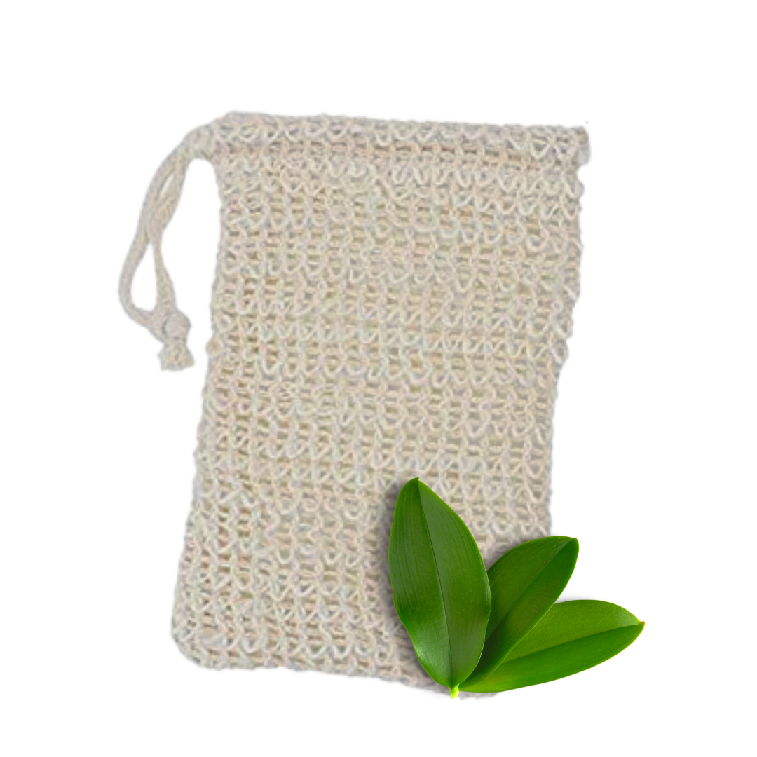 Exfoliating soap bag